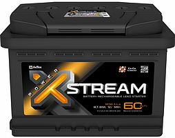 АКБ X-STREAM POWER 6ст-60 (п.п.) 500А 242*175*190