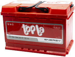 АКБ TOPLA Energy 6ст-75 (о.п.) 750А 278*175*190 (57412) (108275)