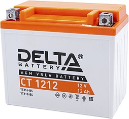 АКБ DELTA CT 12V 6ст-12 (CT 1212) (п.п.) 180А 151*87*130