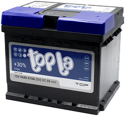 АКБ TOPLA Top Sealed 6ст-54 (о.п.) 510А 207*175*175 (55401 SMF) низк.