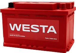 АКБ WESTA 6ст-74 (о.п.) 700А 277*175*175 (SMF57539) низк. Турция