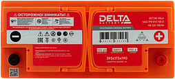 АКБ DELTA START MASTER AGM 6ст-105 (о.п.) 950А 394*175*190 (AGM 105 L6)