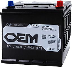 АКБ OEM Asia 6ст-65 (о.п.) 600А 230*172*225 (SMF85D23L)