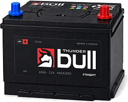 АКБ THUNDERBULL Asia 6ст-60 (о.п.) 480А 230*179*225