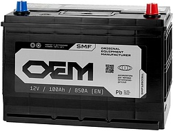 АКБ OEM Asia 6ст-100 (о.п.) 850А 306*176*225 (SMF125D31L)