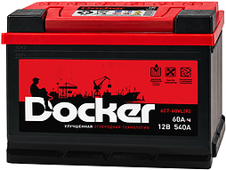 АКБ DOCKER 6ст-60 (о.п.) 540А 242*175*190