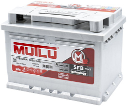 АКБ MUTLU SFB М3 6ст-60 (о.п.) 540А 242*175*175 низк.